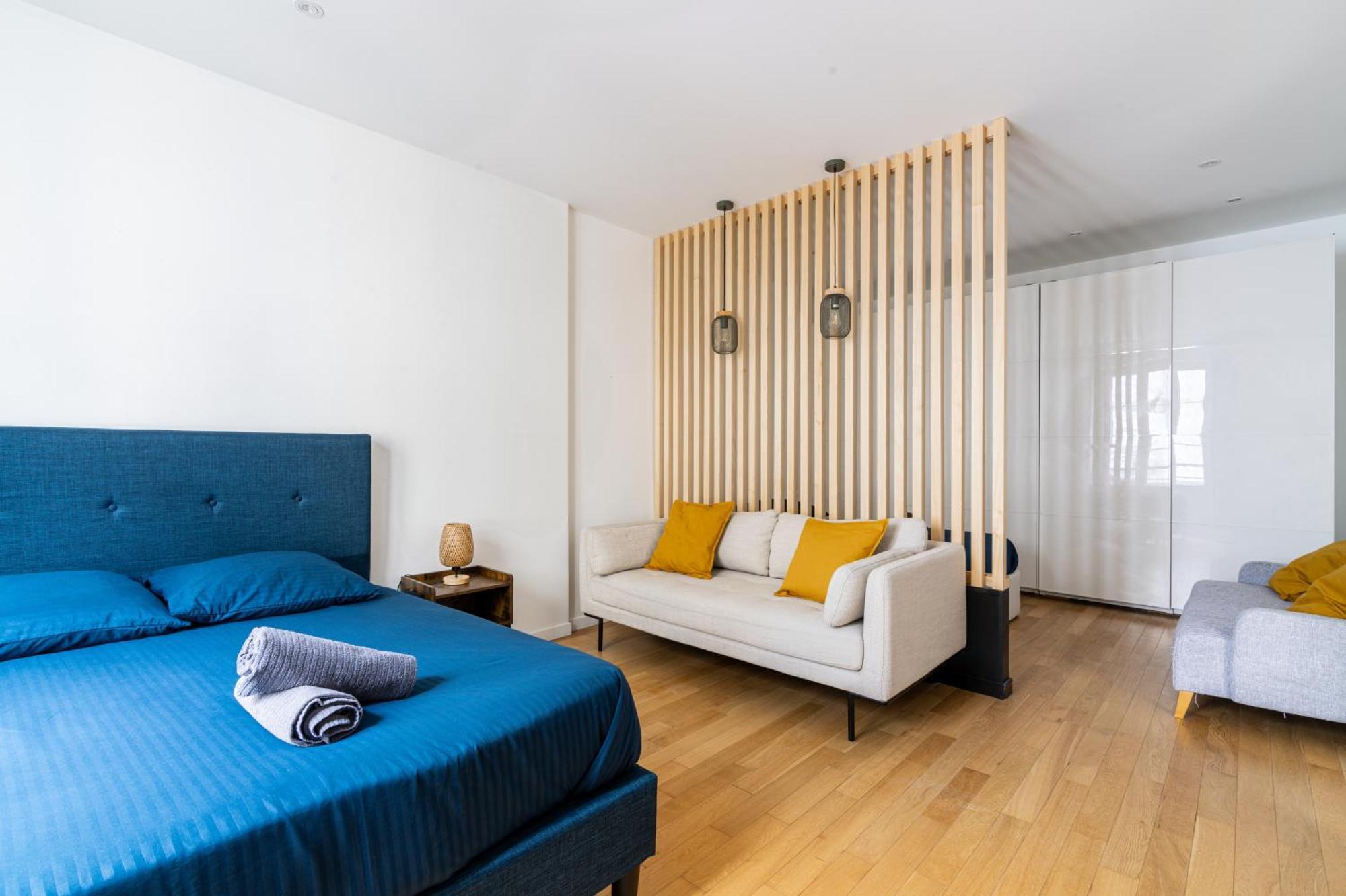 Luxurious 1 Bedroom Republique Vinaigriers Free Netflix Paris Ngoại thất bức ảnh