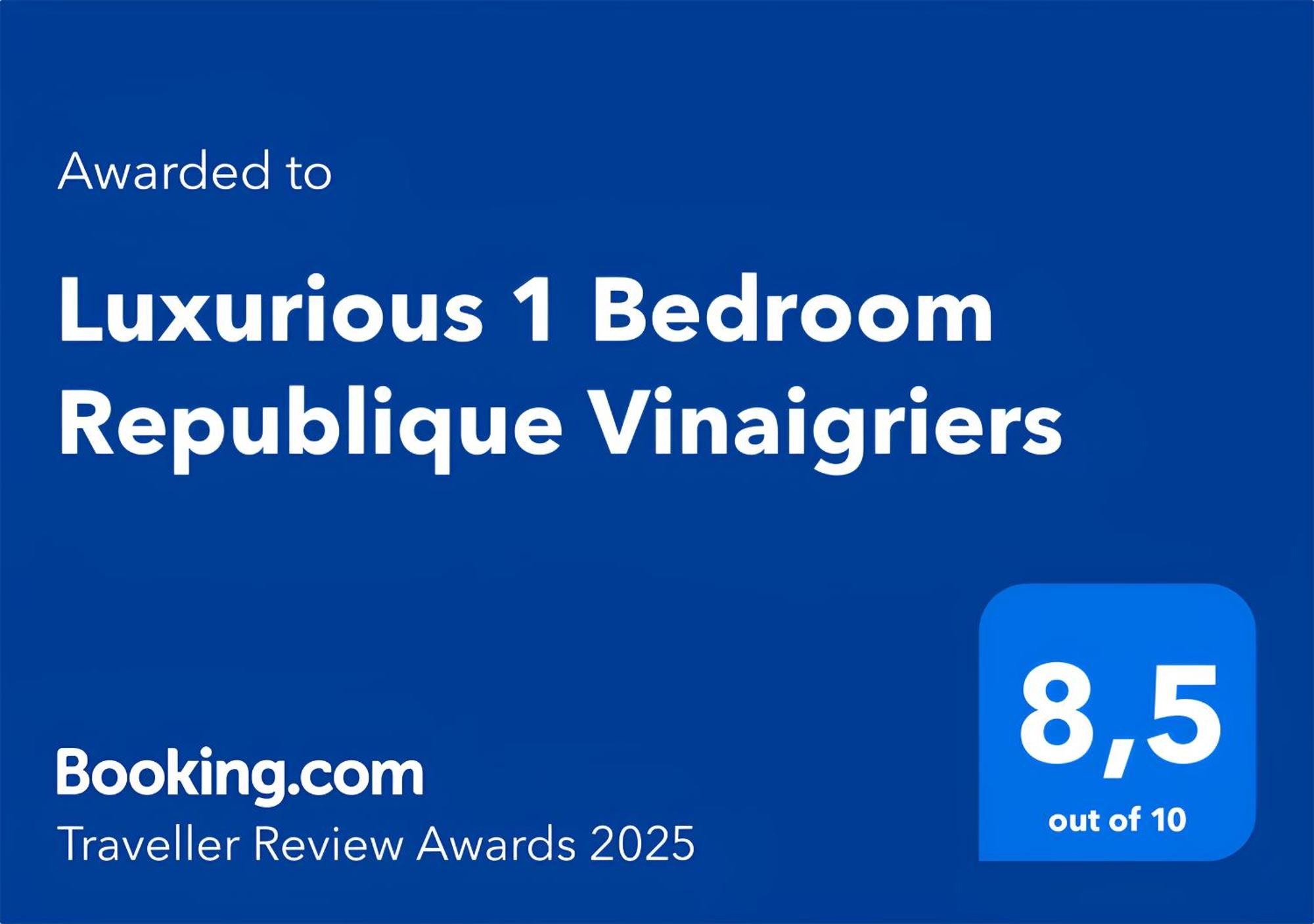 Luxurious 1 Bedroom Republique Vinaigriers Free Netflix Paris Ngoại thất bức ảnh